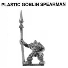 1992 Plastic Goblin Spearman Citadel Miniatures - plastic